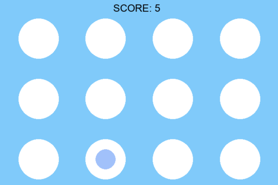 Image of Whack-A-Cloud game.